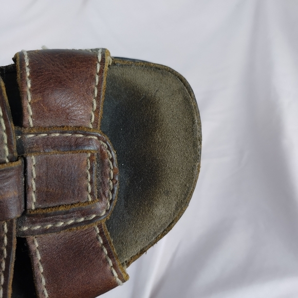 Vtg Dr Martens Men\'s Size 11  Platform Leather Sandals England Summer Wear